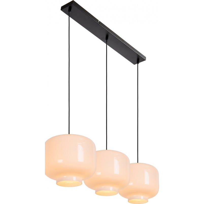 Lampa Wisząca Medine III | Lucide - Szklana, Biała, 90cm