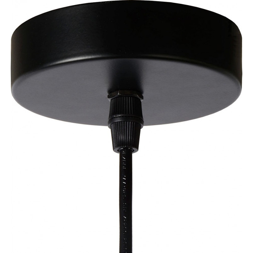 Lampa wisząca czarna Orrin Lucide | Loftowa i industrialna