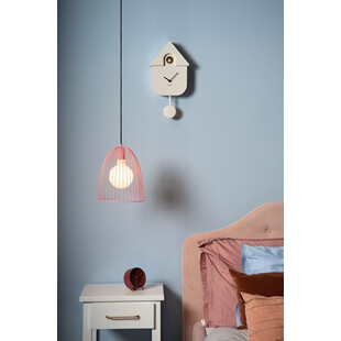 Lampa wisząca druciana Macarons 24cm różowa Lucide
