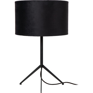 Lampa stołowa czarna Tondo Lucide | Elegancki design