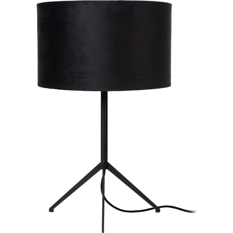 Lampa stołowa czarna Tondo Lucide | Elegancki design