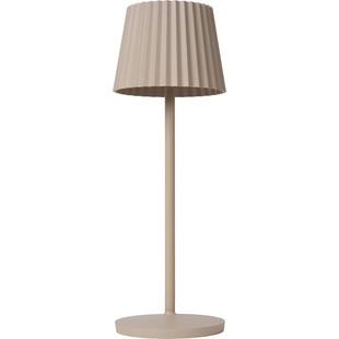 Lampa ogrodowa na stół Justine LED kremowa Lucide