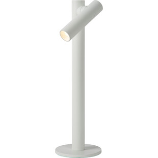 Lampa zewnętrzna stojąca z włącznikiem dotykowym Antrim LED 35,8cm biała Lucide