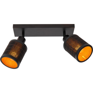 Reflektor sufitowy boho Tagalog II czarny Lucide