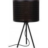 Lampa stołowa bambusowa Tagalog czarna | Lucide