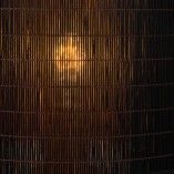 Lampa stołowa bambusowa Tagalog czarna | Lucide