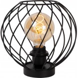 Lampa stołowa Danza czarna - Lucide | Loftowa | Kup online