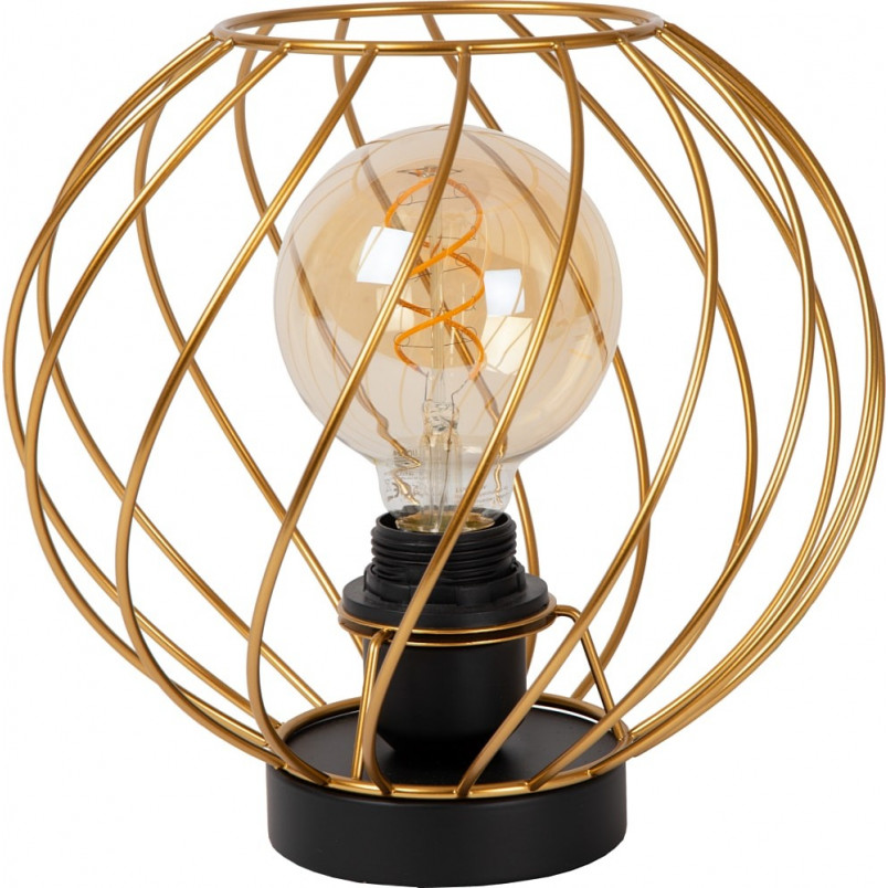 Lampa stołowa Danza - Mosiądz, Lucide | Eleganckie oświetlenie