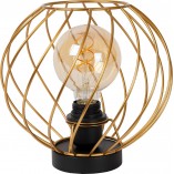 Lampa stołowa Danza - Mosiądz, Lucide | Eleganckie oświetlenie