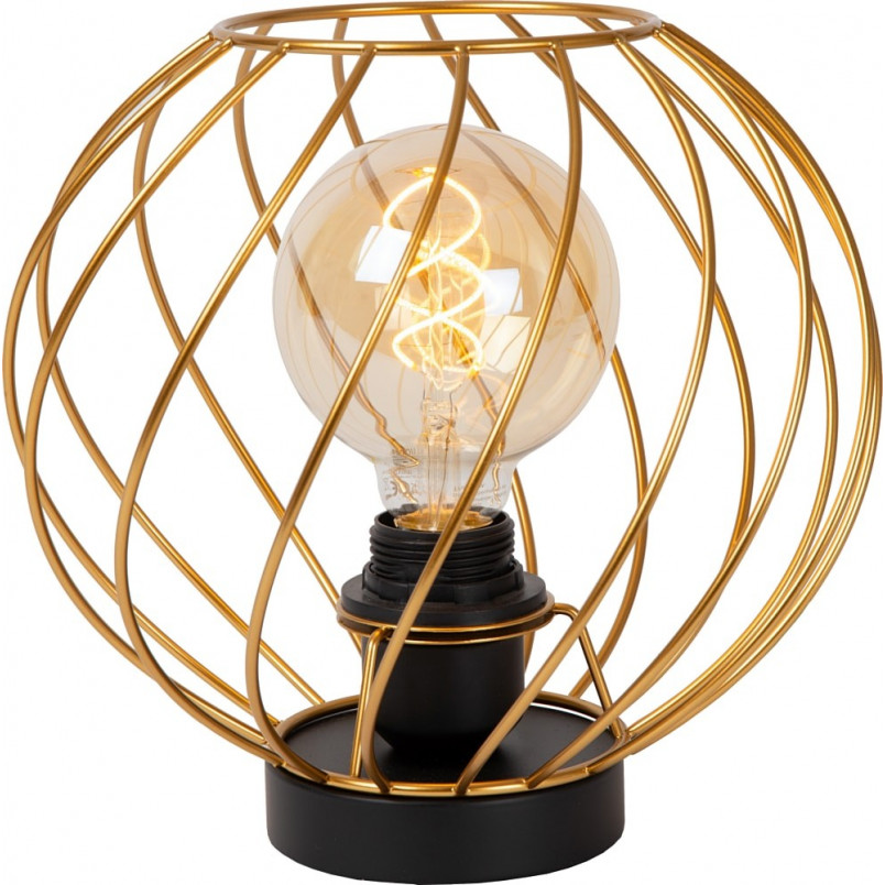 Lampa stołowa Danza - Mosiądz, Lucide | Eleganckie oświetlenie