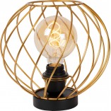 Lampa stołowa Danza - Mosiądz, Lucide | Eleganckie oświetlenie