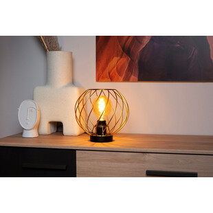 Lampa stołowa Danza - Mosiądz, Lucide | Eleganckie oświetlenie