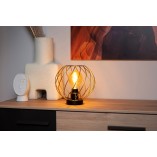 Lampa stołowa Danza - Mosiądz, Lucide | Eleganckie oświetlenie