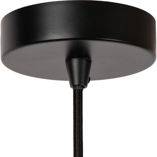 Lampa wisząca bambusowa Tagalog | Lucide - Boho czarna