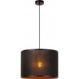 Lampa wisząca bambusowa Tagalog | Lucide - Boho czarna