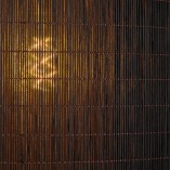 Lampa wisząca bambusowa Tagalog | Lucide - Boho czarna