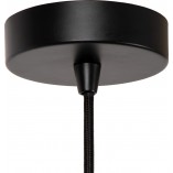 Lampa wisząca Danza czarna - nowoczesny styl loft | Lucide