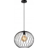 Lampa wisząca Danza czarna - nowoczesny styl loft | Lucide