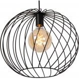 Lampa wisząca Danza czarna - nowoczesny styl loft | Lucide