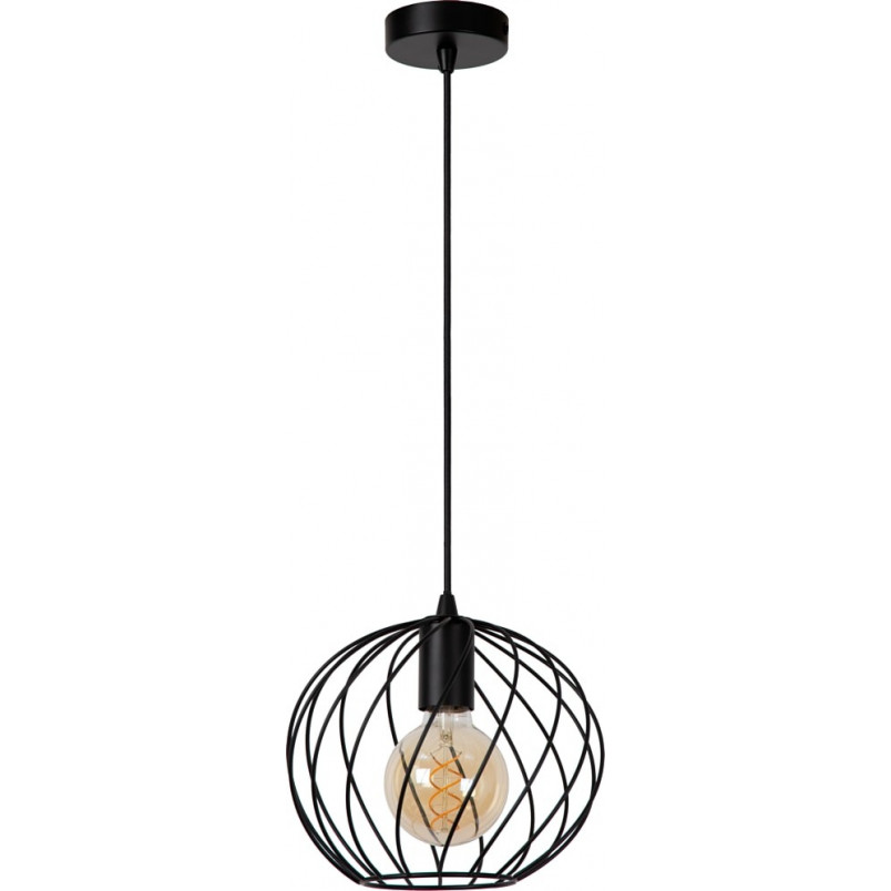 Lampa wisząca Danza czarna - Lucide | Nowoczesny design
