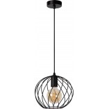 Lampa wisząca Danza czarna - Lucide | Nowoczesny design