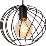 Lampa wisząca Danza czarna - Lucide | Nowoczesny design