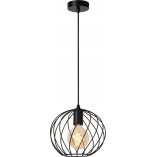Lampa wisząca Danza czarna - Lucide | Nowoczesny design