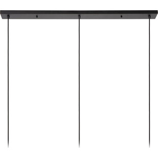 Lampa wisząca 3 druciane kule Danza 130cm czarna Lucide