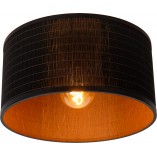 Plafon bambusowy boho Tagalog 40cm czarny Lucide