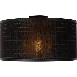 Plafon bambusowy boho Tagalog 40cm czarny Lucide
