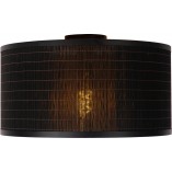 Plafon bambusowy boho Tagalog 40cm czarny Lucide