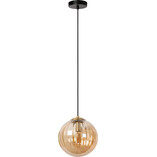 Lampa Wisząca Szklana Kula Monsaraz | Lucide - Bursztynowa