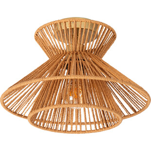 Plafon pleciony boho Tasman 32cm Lucide