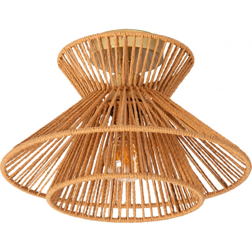 Plafon pleciony boho Tasman 32cm Lucide
