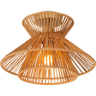 Plafon pleciony boho Tasman 32cm Lucide