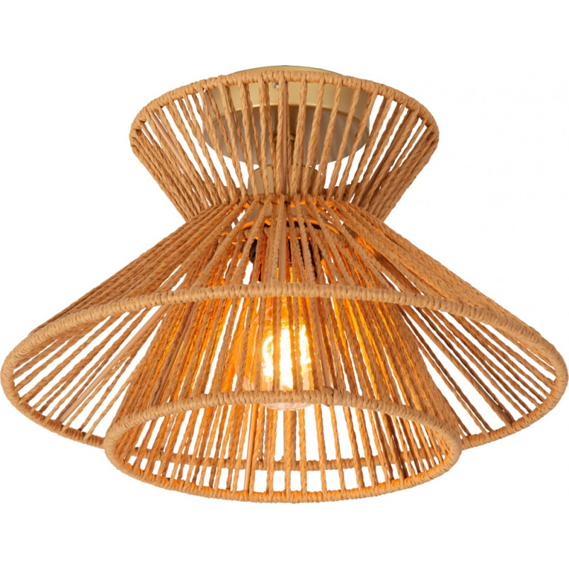 Plafon pleciony boho Tasman 32cm Lucide