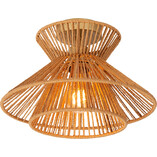 Plafon pleciony boho Tasman 32cm Lucide