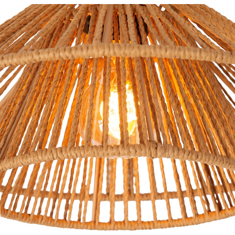 Plafon pleciony boho Tasman 32cm Lucide