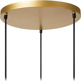 Lampa Wisząca Boho Tasman III | Lucide - Brązowa, Papierowa