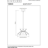 Lampa wisząca boho Tasman 32cm Lucide