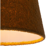 Lampa wisząca zielona Woolly Lucide | E27, regulowana wysokość