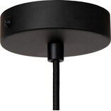 Lampa wisząca zielona Woolly Lucide | E27, regulowana wysokość