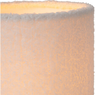 Lampa stołowa Woolly kremowa Lucide | Elegancki design