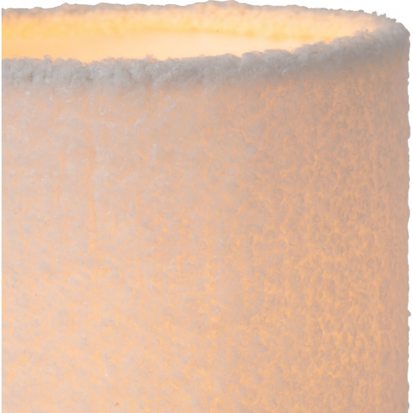 Lampa stołowa Woolly kremowa Lucide | Elegancki design