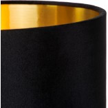 Lampa stołowa szklana podstawa Esterad czarna Lucide
