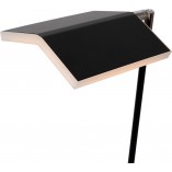 Lampa podłogowa ze ściemniaczem Aaron LED czarna Lucide