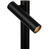 Lampa zewnętrzna stojąca z włącznikiem dotykowym Antrim LED 120cm czarna Lucide