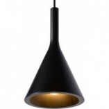 Lampa Wisząca Betonowa Gipsy | Lucide | 120cm | Czarna