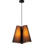 Lampa wisząca z 3 abażurami Gregory 34cm czarna Lucide