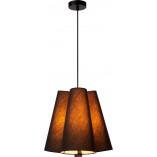 Lampa wisząca z 3 abażurami Gregory 34cm czarna Lucide